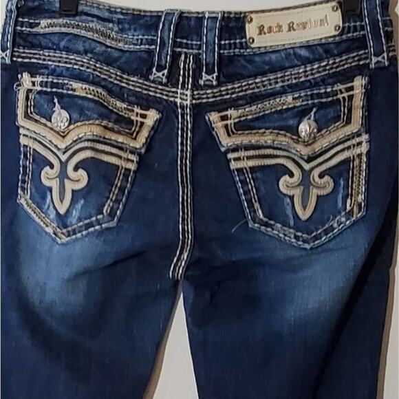 ROCK Revival Kai easy bootcut jeans size 29x32 - Picture 1 of 10
